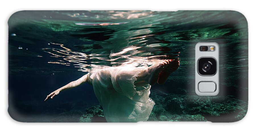 Swim Galaxy Case featuring the photograph Relax by Gemma Silvestre