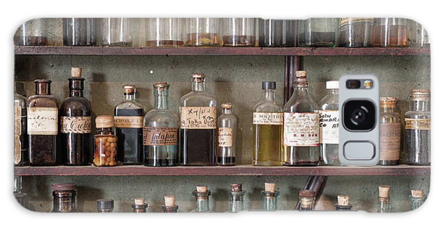 Chemist Galaxy Case featuring the photograph Remedies by Russell Brown