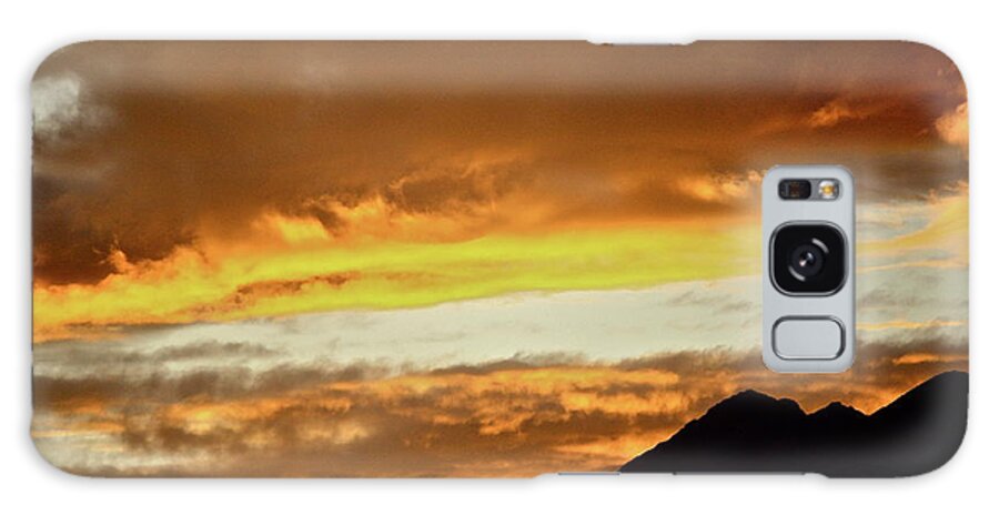Sunset Galaxy Case featuring the photograph Reminds Me by Diana Hatcher