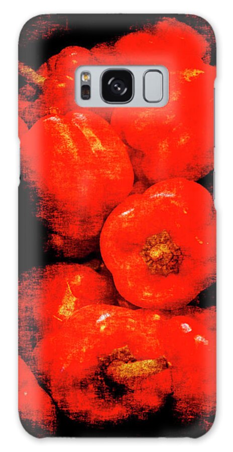Renaissance Galaxy Case featuring the photograph Renaissance Red Peppers by Jennifer Wright