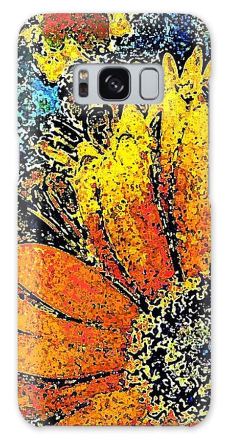 Flower Galaxy Case featuring the photograph Resilience And Beyond by Andy Rhodes