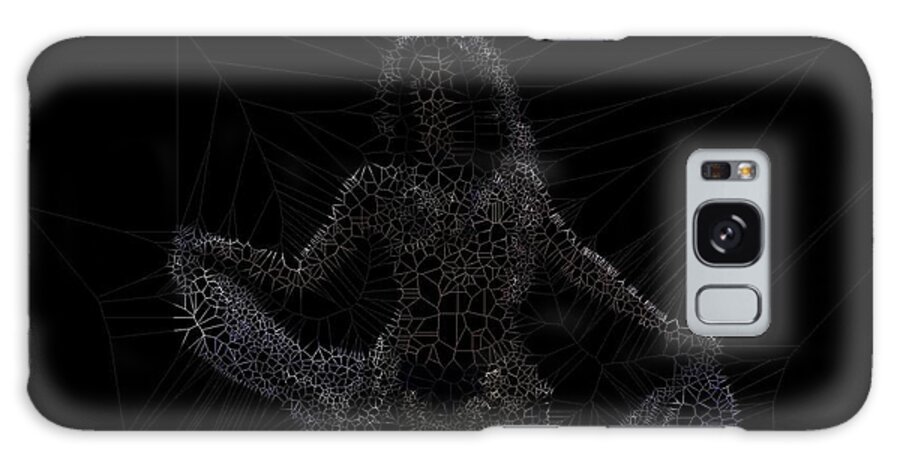 Vorotrans Galaxy Case featuring the digital art Reverence by Stephane Poirier