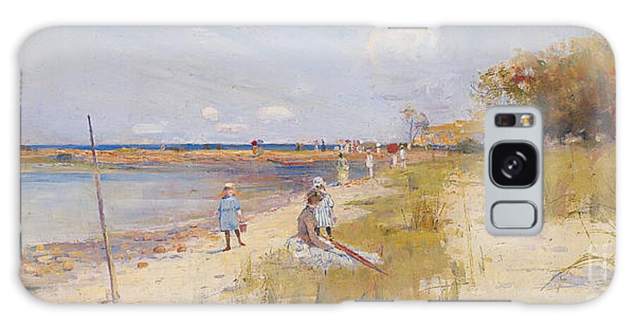 Charles Conder Galaxy Case featuring the painting Rickett's Point by Celestial Images
