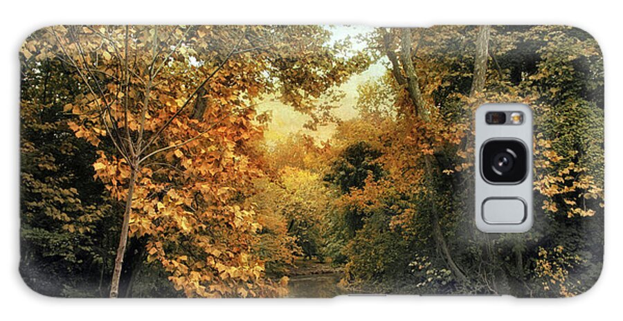 Nature Galaxy Case featuring the photograph Riverbank Reflections by Jessica Jenney