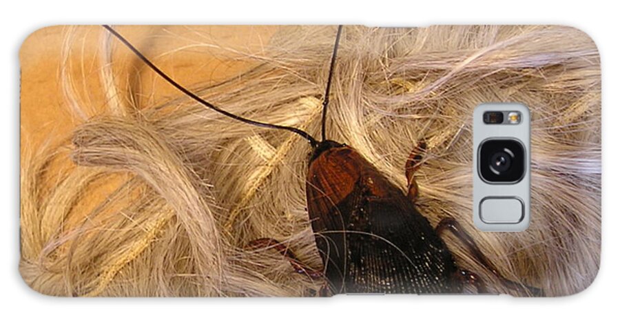 Jewelry Galaxy Case featuring the sculpture Roach Hair Clip by Roger Swezey
