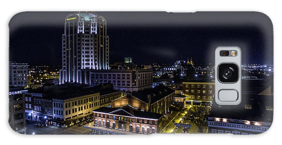 Roanoke Galaxy S8 Case featuring the photograph Roanoke City Market by Star City SkyCams
