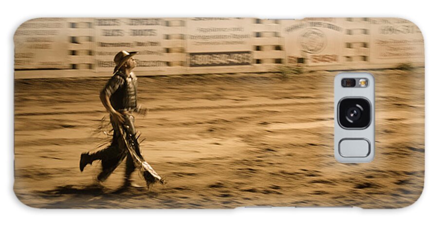 Rodeo Galaxy Case featuring the photograph Rodeo Cowboy by Jason Freedman