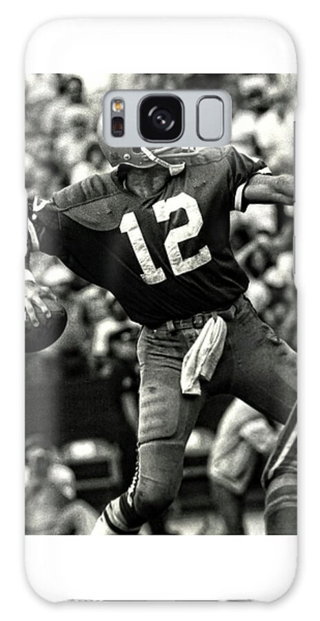 Roger Staubach Galaxy S8 Case featuring the photograph Roger Staubach by Doc Braham