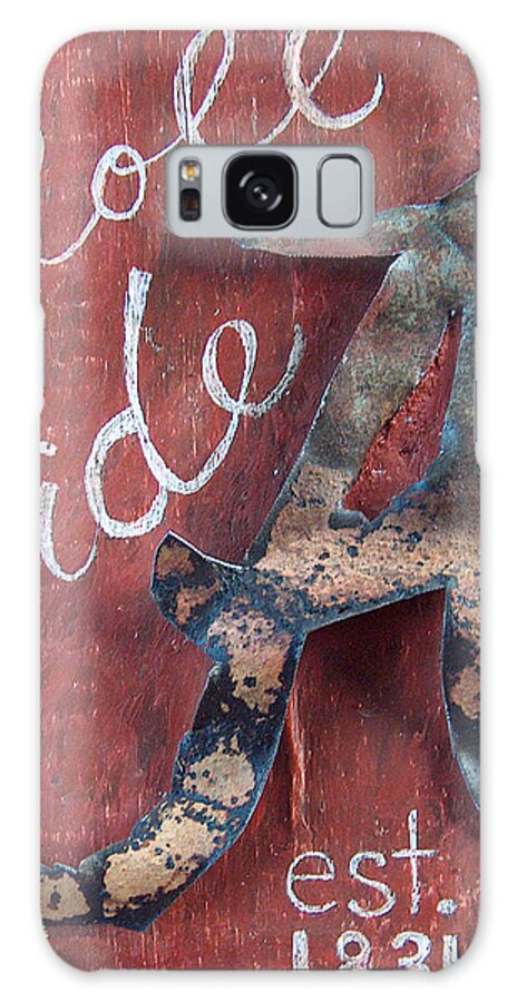 Roll Tide Galaxy Case featuring the mixed media Roll Tide by Racquel Morgan