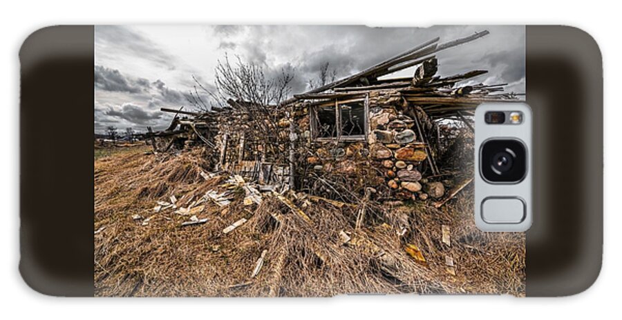 Abandoned House Galaxy S8 Case featuring the photograph Brimstone by Karl Anderson