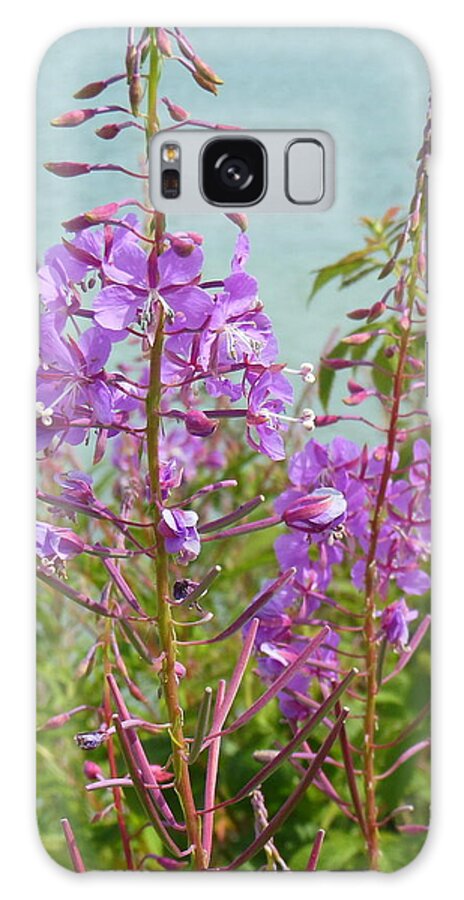 Floral Galaxy Case featuring the photograph Rosebay Willow Herb by Susan Lafleur