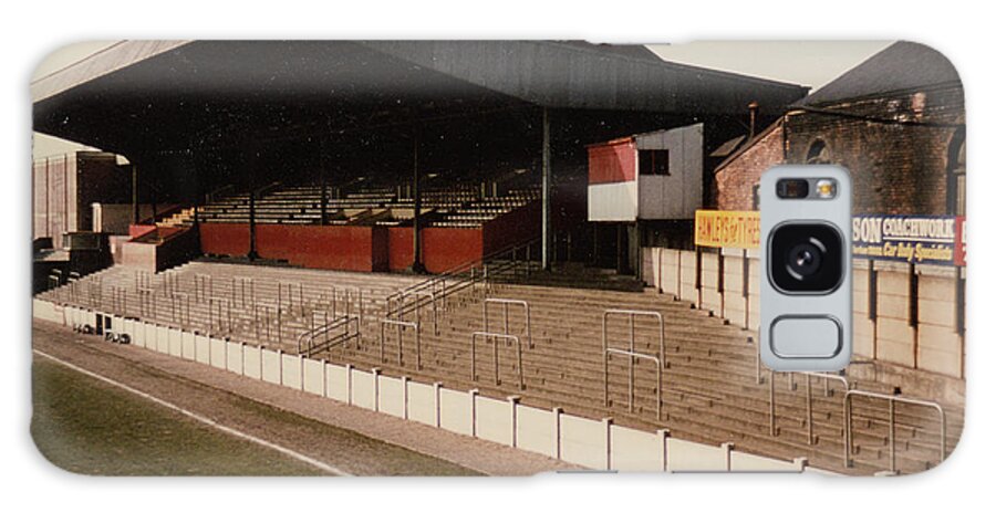  Galaxy Case featuring the photograph Rotherham - Millmoor - Main Stand 1 - 1970s by Legendary Football Grounds