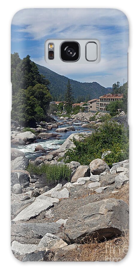 Yosemite Galaxy Case featuring the photograph Route 120 near Yosemite by Cindy Murphy - NightVisions 