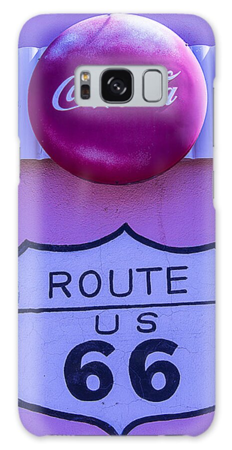 Route 66 Galaxy Case featuring the photograph Route 66 Coca Cola Sign by Garry Gay