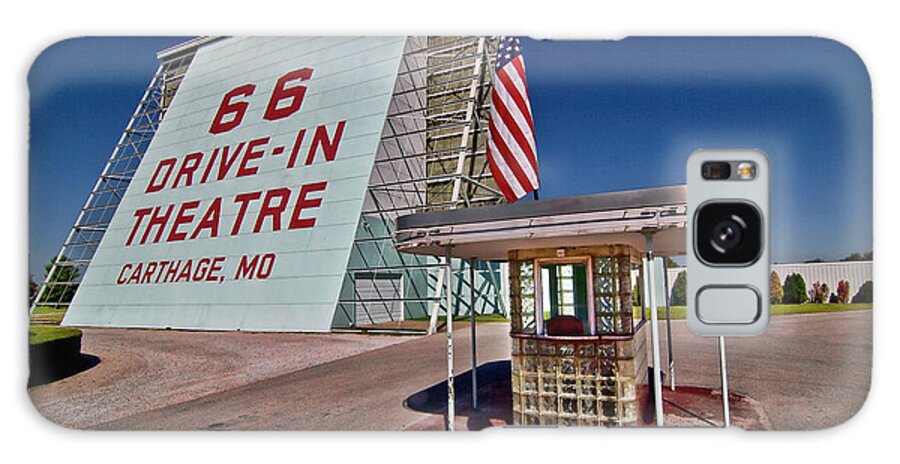 Drive-in Galaxy Case featuring the photograph Route 66 Drive In by Patricia Montgomery