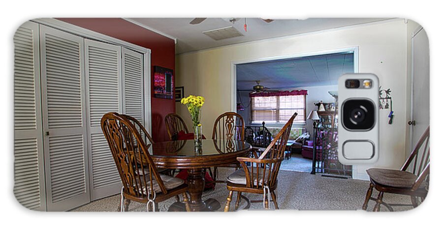 Real Estate Photography Galaxy Case featuring the photograph Sample 908 Dining room by Jeff Kurtz