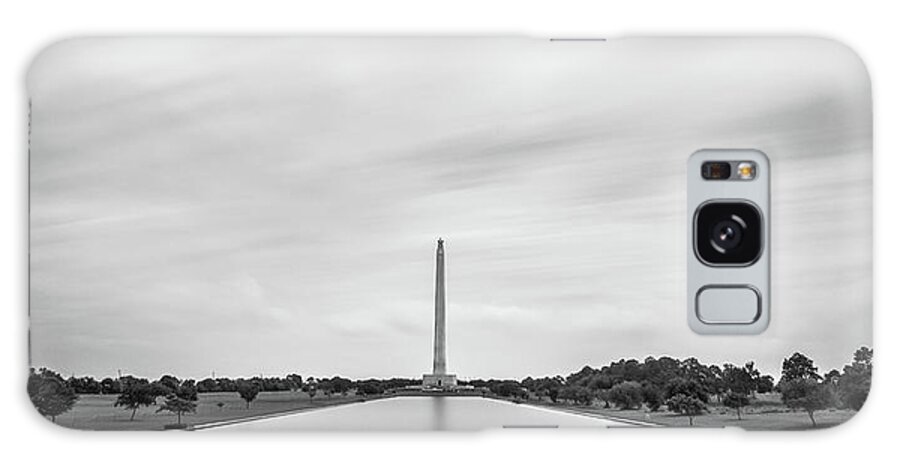 San Jacinto Monument Galaxy S8 Case featuring the photograph San Jacinto Monument Long Exposure by Todd Aaron