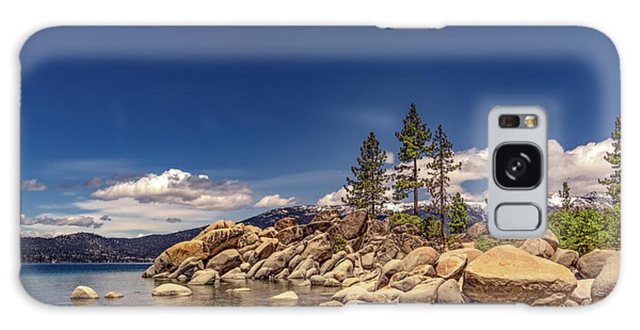 Tahoe Galaxy Case featuring the photograph Sand Harbor in the Afternoon by Janis Knight
