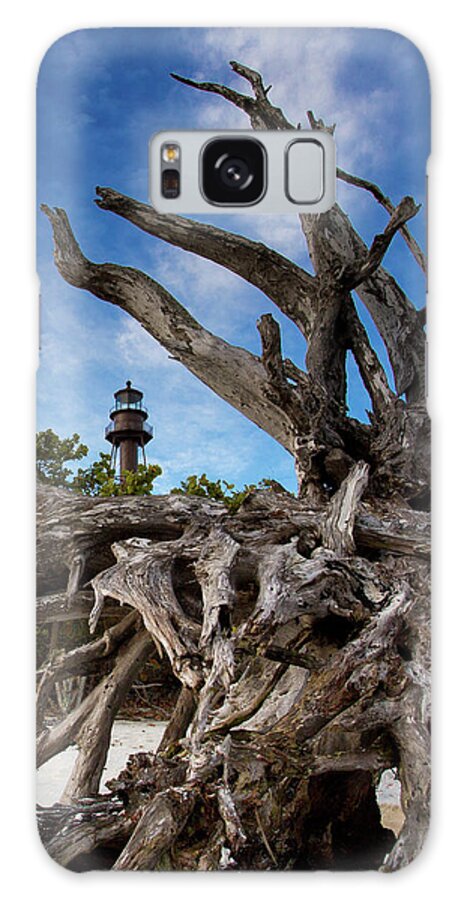 Lighthouse Galaxy Case featuring the photograph Sanibel Lighthouse by Dillon Kalkhurst