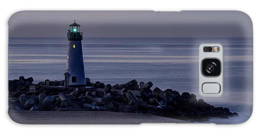 Santa Cruz Galaxy Case featuring the photograph Walton Lighthouse Early Morning by Morgan Wright