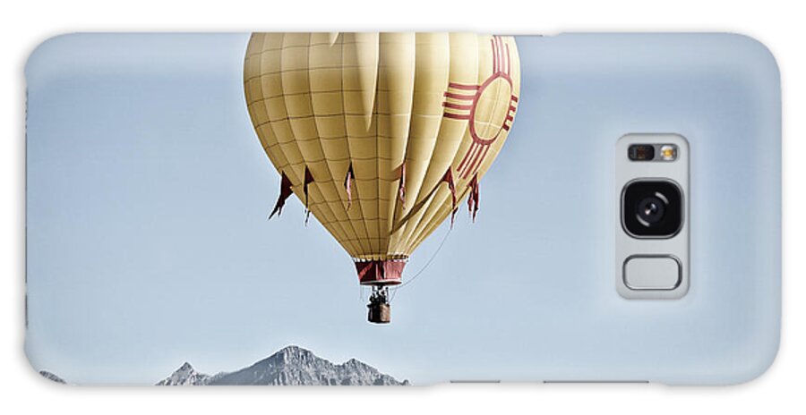 Hot Air Balloons Galaxy Case featuring the photograph Santa Fe Air Force by Kevin Munro