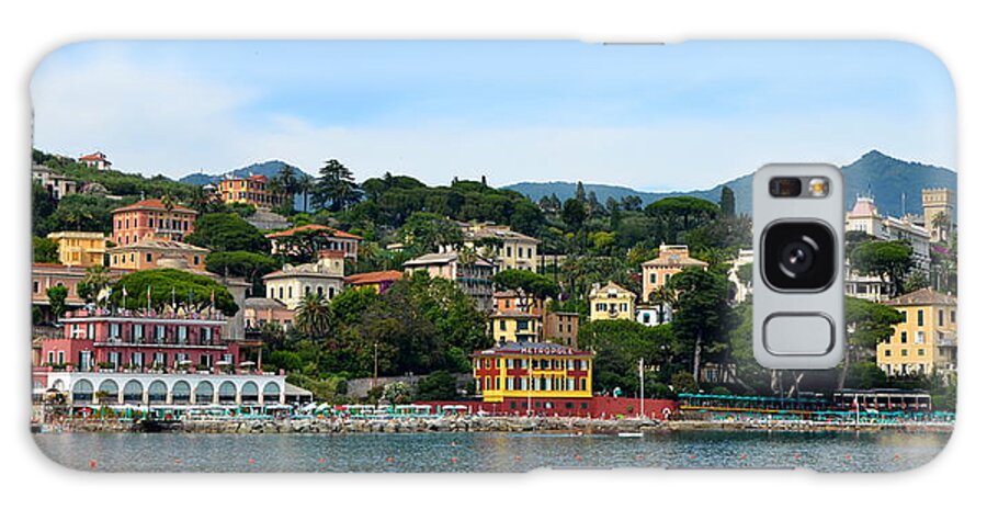 Santa Margherita Ligure Galaxy S8 Case featuring the photograph Santa Margherita Harbor by Corinne Rhode