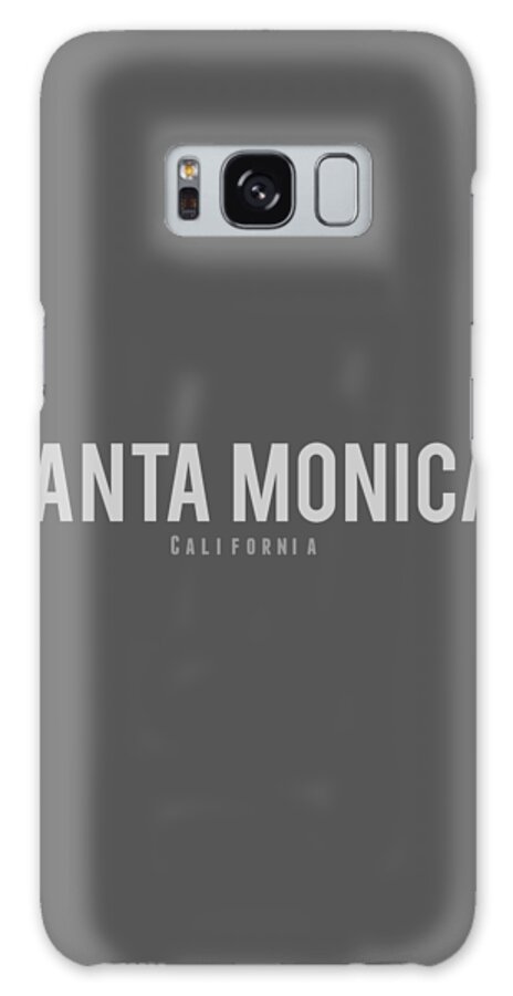 Santa Monica Galaxy S8 Case featuring the photograph Santa Monica California by Sean McDunn
