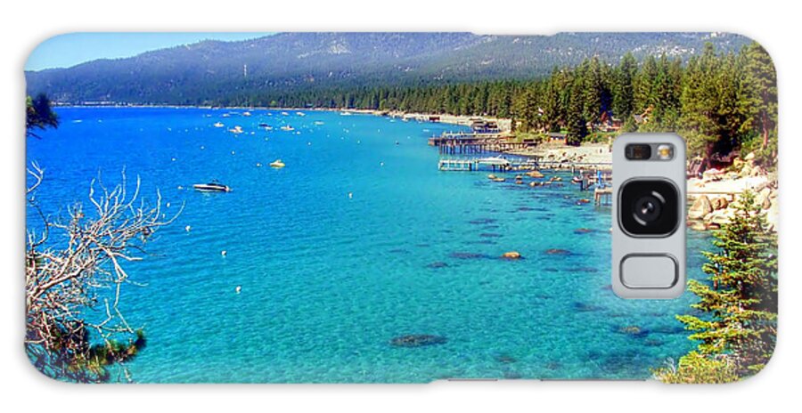 Lake Tahoe Galaxy Case featuring the photograph Scenic Lake Tahoe by Randy Wehner
