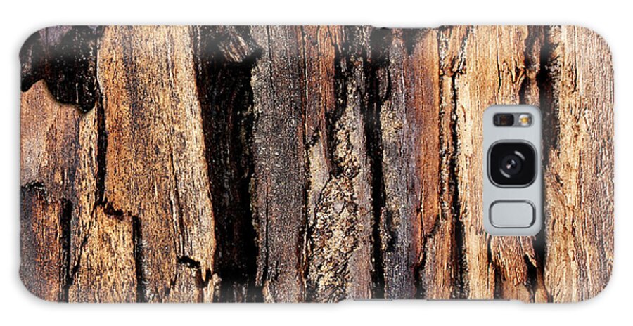 Fire On The Mountain - Scorched Timber Galaxy Case featuring the photograph Scorched Timber by Natalie Dowty