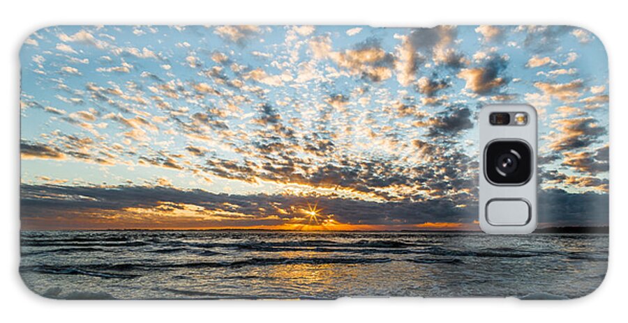 Folly Beach Galaxy Case featuring the photograph Sea of Clouds - Folly Beach SC by Donnie Whitaker