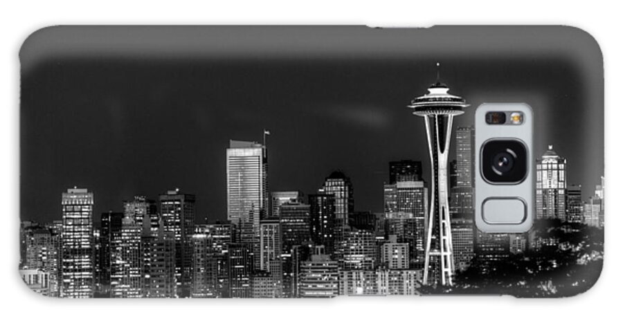 Seattle Galaxy Case featuring the photograph Seattle Skyline by Dillon Kalkhurst