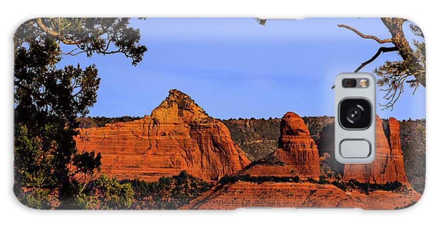 Acrylic Prints Galaxy Case featuring the photograph Sedona Red Rocks by Mark Myhaver
