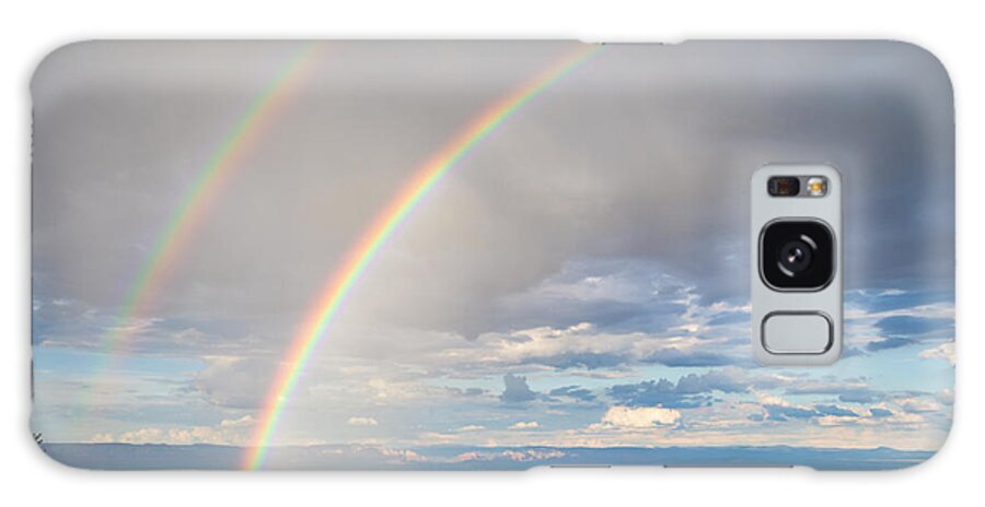 Rainbow Galaxy Case featuring the photograph Seeing Double by Alexey Stiop