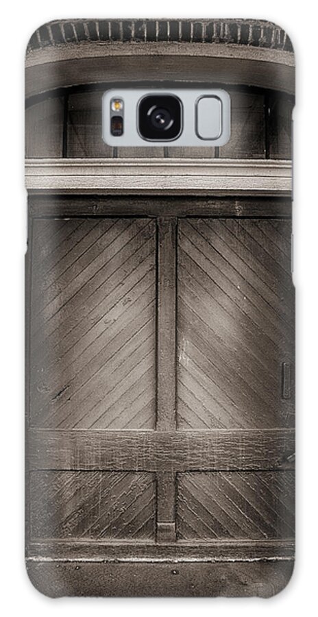 Sepia Galaxy Case featuring the photograph Sepia Doorway by Dick Pratt