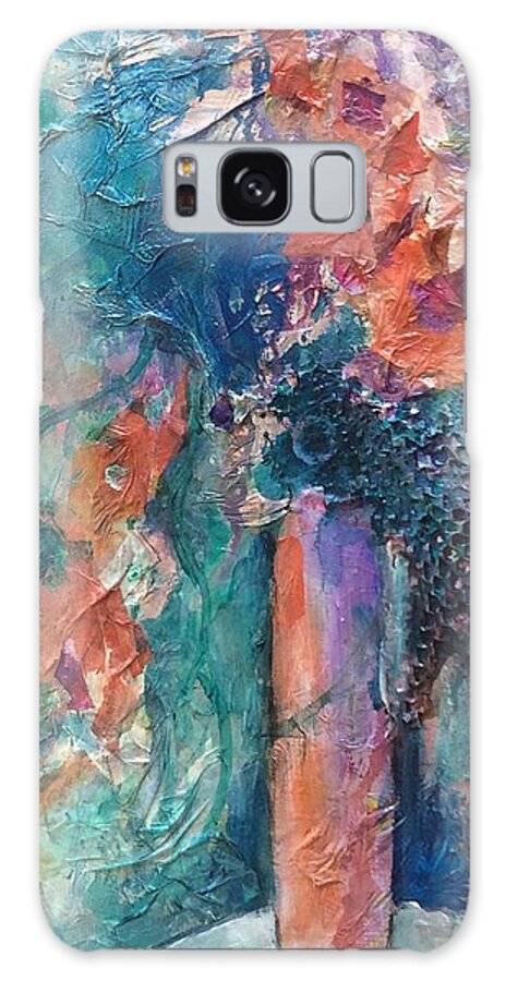 Floral Bouquet Galaxy Case featuring the painting Serenade by Karen Ann Patton