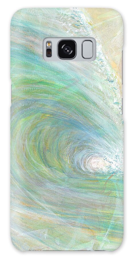 Beach Galaxy Case featuring the painting Serenity by Arlissa Vaughn