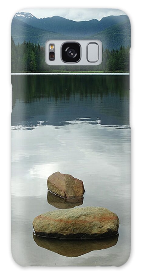 Lost Lake Galaxy Case featuring the photograph Serenity at Lost Lake by David T Wilkinson