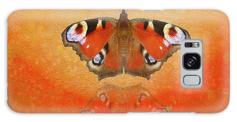 Butterfly Galaxy Case featuring the photograph Shadow of Joy by Vanessa Thomas