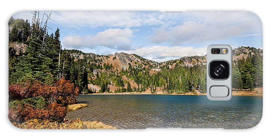 Autumn Galaxy Case featuring the photograph Sheep Lake in the Fall by Jeff Goulden