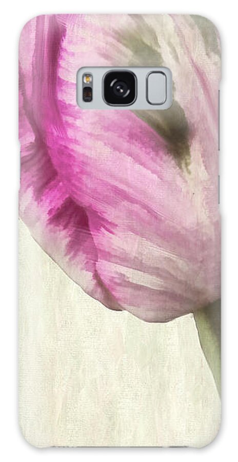 Tulip Galaxy Case featuring the painting Shy by Mindy Sommers
