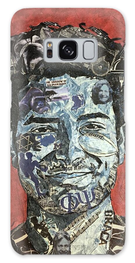 Portrait Galaxy Case featuring the painting Sibling 1 by Mihira Karra