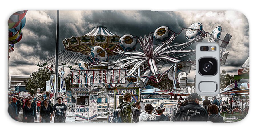 Adelaide Galaxy Case featuring the photograph Sideshow Alley #1 by Wayne Sherriff