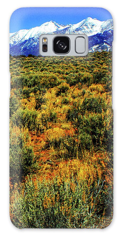 Colorado Galaxy Case featuring the photograph Sierra Blanca by Roger Passman