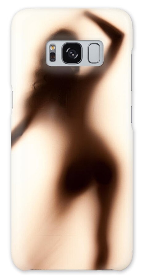 Silhouette Galaxy Case featuring the photograph Silhouette 117 by Michael Fryd