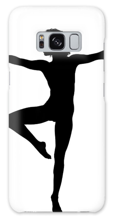 Silhouette Galaxy Case featuring the photograph Silhouette 24 by Michael Fryd