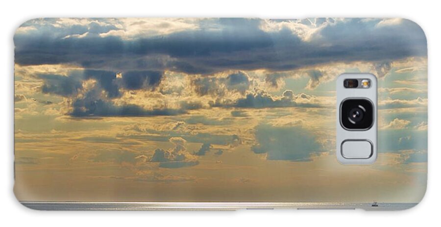 Silver Galaxy Case featuring the photograph Silver Horizon by Marisa Geraghty Photography