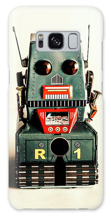 1960 Galaxy Case featuring the photograph Simple robot from 1960 by Jorgo Photography