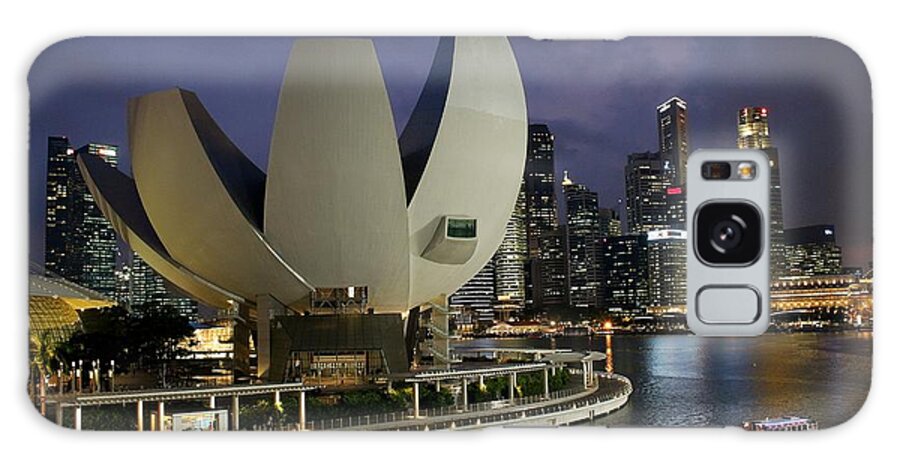 Singapore Galaxy S8 Case featuring the photograph Singapore Harbor by Diane Height