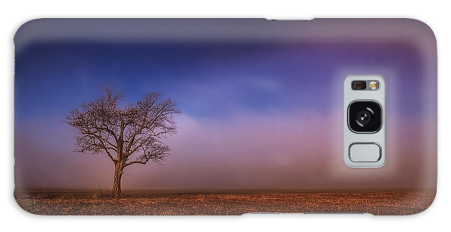 Farm Galaxy Case featuring the photograph Single Tree in the Mississippi Delta by T Lowry Wilson