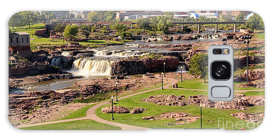 Sioux Falls Galaxy Case featuring the photograph Sioux Falls 8256 by Jack Schultz